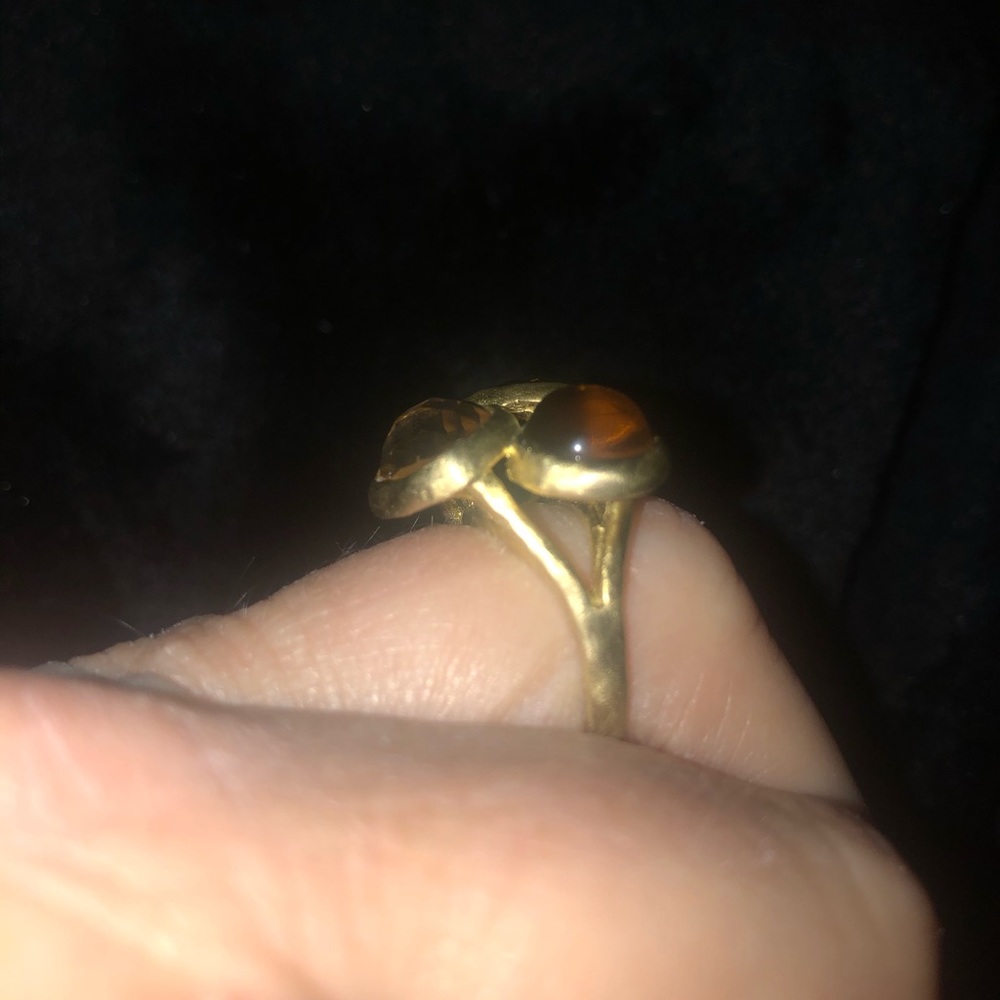 Unique Three Stone Ring - image 6